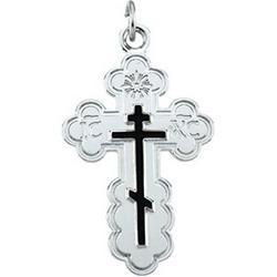 Sterling Silver St. Andrew Crosssterling 