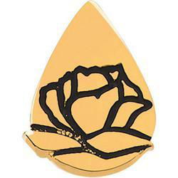 14K Yellow Gold Memorial Tear Pendentyellow 