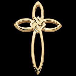 14K Yellow Gold Cross Pendantyellow 