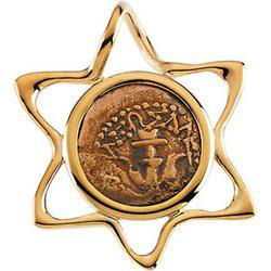 14K Yellow Gold Star Slide Pendantyellow 