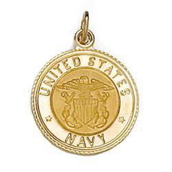 Sterling Silver US Navy Medalsterling 