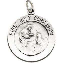 14K Yellow Gold First Communion Medalyellow 