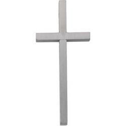 Stainless Steel Plain Cross Pendantstainless 