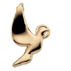 14K Yellow Gold Holy Spirit Pendantyellow 