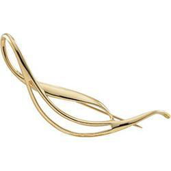 14K Yellow Gold Broochyellow 