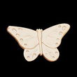 14K Yellow Gold The Babysitter Butterfly Brooch