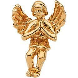 14K Yellow Gold Praying Angel Lapel Pinyellow 