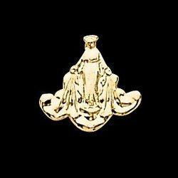 14K Yellow Gold Miraculous Lapel Pinyellow 