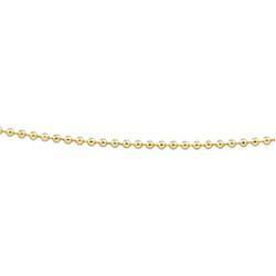 14K Yellow Gold Solid Bead Chain - 7 inchesyellow 