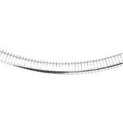 Sterling Silver Solid Omega Chain - 7 inchessterling 