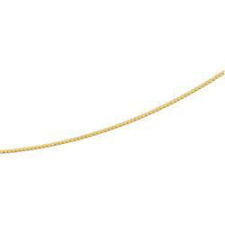 14K Yellow Gold Solid Serpentine Chain - 7 inchesyellow 