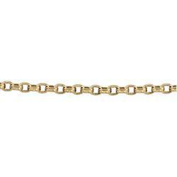 14K Yellow Gold Cable Chain - 7 inchesyellow 