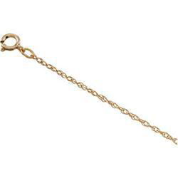 14K Yellow Gold Lasered Titan Gold Rope Chain - 7 inchesyellow 