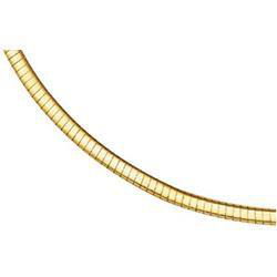 18K Yellow Gold Omega Chain Bracelet - 7 inchesyellow 