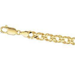 14K Yellow Gold Curb Bracelet - 8 inchesyellow 