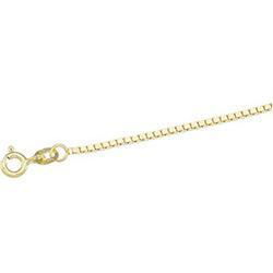 14K Yellow Gold Box Chain - 7 inchesyellow 