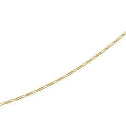14K Yellow Gold Figaro Chain - 7 inchesyellow 