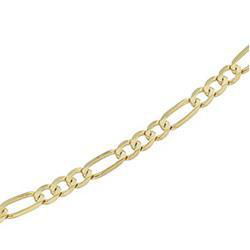 14K Yellow Gold Figaro Chain - 8 inchesyellow 
