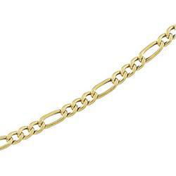 14K Yellow Gold Figaro Chain - 7 inchesyellow 