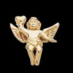 14K Yellow Gold Angel Lapel Pinyellow 