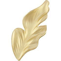 14K Yellow Gold Leaf Broochyellow 