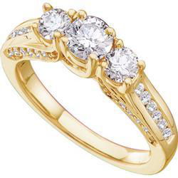 14K White Gold Diamond Bridal Engagement Ringwhite 