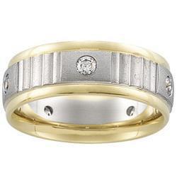 14K Yellow Gold Diamond Bridal Duo Engagement Ringyellow 