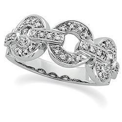 14K White Gold Diamond Ringwhite 