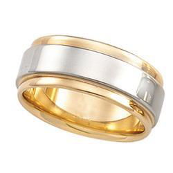 Platinum & 18K Yellow Gold Design Bandplatinum 