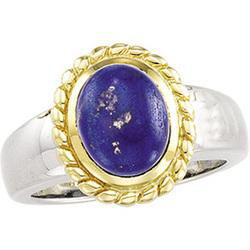 14K Yellow Gold Lapis Ringyellow 
