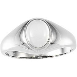 14K White Gold Moonstone Ringwhite 