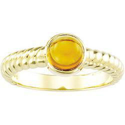 14K Yellow Gold Citrine Ringyellow 