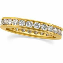 Platinum Diamond Eternity Band Ringplatinum 