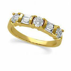 Platinum Diamond Band Ringplatinum 
