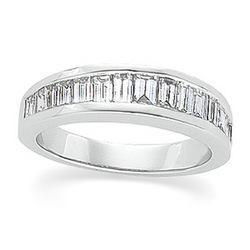 Platinum Diamond Band Ringplatinum 
