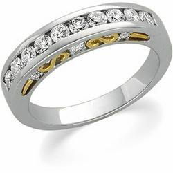 Platinum Diamond Annviversary Bandplatinum 