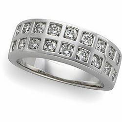 14K Yellow Gold Diamond Anniversary Band Ringyellow 
