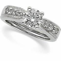 14K Yellow Gold Bridal Enhancer Ringyellow 