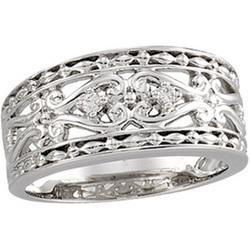 14K White Gold Diamond Ringwhite 