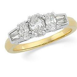 14K Yellow Gold Bridal Anniversary Band Ringyellow 