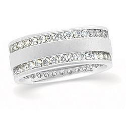 14K White Gold Anniversary Band Ringwhite 