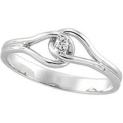 14K White Gold Diamond Ringwhite 