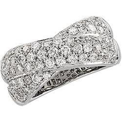 14K White Gold Diamond Ringwhite 