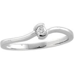 14K White Gold Diamond Ringwhite 