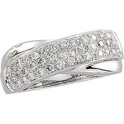 14K White Gold Diamond Ringwhite 