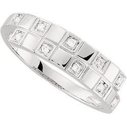 14K White Gold Diamond Ringwhite 