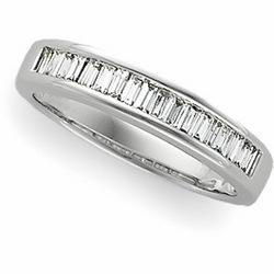 14K White Gold Diamond Anniversary Band Ringwhite 