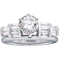 14K Yellow Gold Diamond Bridal Enhancer Ringyellow 