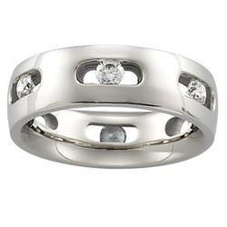 14K White Gold Diamond Bridal Duo Ringwhite 