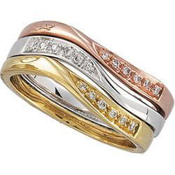14K White Gold Diamond Ringwhite 